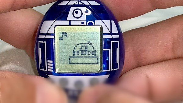 R2-D2たまごっちのミニゲーム｜喜ぶR2-D2